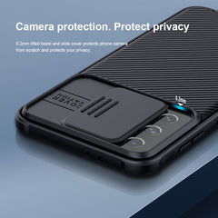 NILLKIN Black Mirror Pro Series Camshield Full Coverage Dust-proof Scratch Resistant Phone Case, For Samsung Galaxy S21 5G, For Samsung Galaxy S21 Ultra 5G