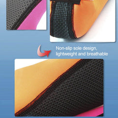 3mm Non-slip Rubber Embossing Texture Sole Solid Color Diving Shoes and Socks, One Pair, XXXS, XXS, XS, S