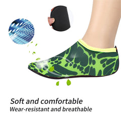 3mm Non-slip Rubber Embossing Texture Sole Figured Diving Shoes and Socks, One Pair, XL, XXL, XXXL