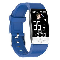T1S 1.14 inch Screen IP67 Waterproof Smart Bracelet, Support Blood Oxygen Monitoring / Body Temperature Monitoring / Heart Rate Monitoring