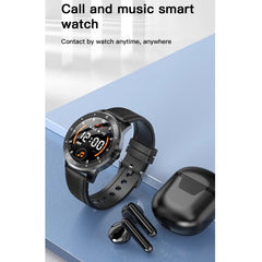 MX12 1.3 inch IPS Color Screen IP68 Waterproof Smart Watch, Support Bluetooth Call / Sleep Monitoring / Heart Rate Monitoring, Steel Strap