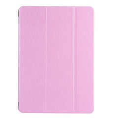 For iPad 10.2 inch Silk Texture Horizontal Flip Magnetic PU Leather Case, with Three-folding Holder & Sleep / Wake-up Function, For iPad 10.2 2021 / 2020 / 2019