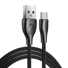 Remax 2.1A Lesu Pro Series Charging Data Cable, Length: 1m, Type-C, 8 Pin