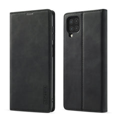 LC.IMEEKE Strong Magnetism Ultra-thin Horizontal Flip Matte TPU + PU Leather Case with Holder & Card Slots & Wallet, For Samsung Galaxy A12, For Samsung Galaxy A52 5G / 4G, For Samsung Galaxy A72 5G / 4G, For SamsungGalaxy A52 5G / 4G