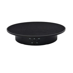20cm USB Electric Rotating Turntable Display Stand Video Shooting Props Turntable for Photography, Load: 8kg, 20cm(Black Velvet), 20cm (White Base Black Velvet), 20cm (White Base White Velvet)