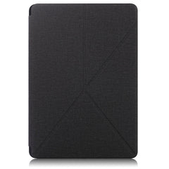 Cloth Texture Multi-folding Horizontal Flip PU Leather Shockproof Case with Holder & Sleep / Wake-up Function, For Samsung Galaxy Tab S8+ / Tab S8 Plus /  Tab S7 FE / Tab S7+ T970 / T975, For Samsung Galaxy Tab S8 / Galaxy Tab S7 T870                  ...