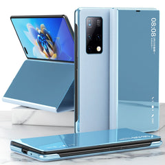 Electroplated Mirror Protective Case with Holder, For Huawei Mate X2