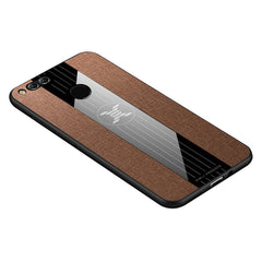 XINLI Stitching Cloth Textue Shockproof TPU Protective Case, For Huawei Honor 7X, For Huawei Honor 8X, For Huawei Honor 9X, For Huawei Honor 9X Pro