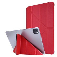 Silk Texture Horizontal Deformation Flip Leather Case with Holder, For iPad Air 13 2025 / 2024 / iPad Pro 12.9 2022 / 2021, For iPad Pro 11 2022 / 2021
