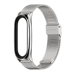 For Xiaomi Mi Band 6 / 5 Mijobs Milan Buckle Plus Stainless Steel Watch Band