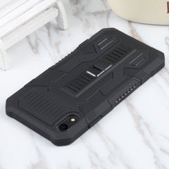 Vanguard Warrior All Inclusive Double-color Shockproof TPU + PC Protective Case with Holder, For iPhone XR
