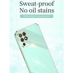 XINLI Straight Edge 6D Electroplate TPU Phone Case with Ring Holder, For Honor Play 5T Youth, For Honor V40 5G, For Honor X10 5G