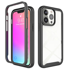 Starry Sky Solid Color Series Shockproof PC + TPU Protective Case, For iPhone 13