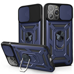 Sliding Camera Cover Design TPU+PC Protective Case, For iPhone 13 Pro Max