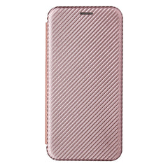 Carbon Fiber Texture Magnetic Horizontal Flip TPU + PC + PU Leather Case with Card Slot, For iPhone 13 Pro Max, For iPhone 13 Pro, For iPhone 13, For iPhone 13 mini