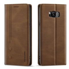 Forwenw F2 Series Magnetic Horizontal Flip Leather Case with Holder & Card Slots & Wallet, For Samsung Galaxy S8, For Samsung Galaxy S9, For Samsung Galaxy S9+, For Samsung Galaxy A52 5G, For Samsung Galaxy Note20 Ultra, For Samsung Galaxy S8+