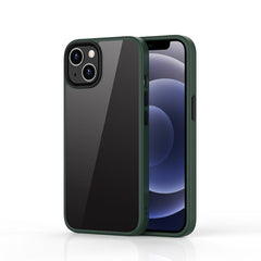Ming Shield Hybrid Frosted Transparent PC + TPU Scratchproof Shockproof Case, For iPhone 13 mini, For iPhone 13, For iPhone 13 Pro