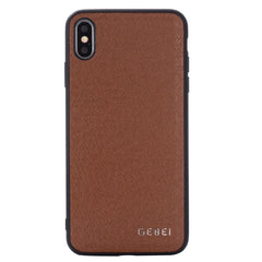 GEBEI Full-coverage Shockproof Leather Protective Case, For iPhone 11, For iPhone 11 Pro, For iPhone 11 Pro Max