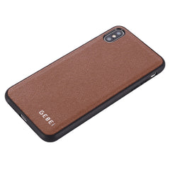 GEBEI Full-coverage Shockproof Leather Protective Case, For iPhone 11, For iPhone 11 Pro, For iPhone 11 Pro Max