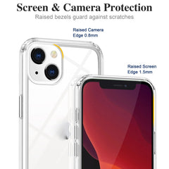 Crystal Clear Shockproof PC + TPU Protective Case, For iPhone 13 mini, For iPhone 13, For iPhone 13 Pro, For iPhone 13 Pro Max, For iPhone 12 Pro, For iPhone 12 Pro Max, For iPhone 8 Plus / 7 Plus, For iPhone XS Max