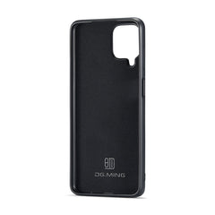 DG.MING M1 Series 3-Fold Multi Card Wallet + Magnetic Back Cover Shockproof Case with Holder Function, For Samsung Galaxy A22 4G