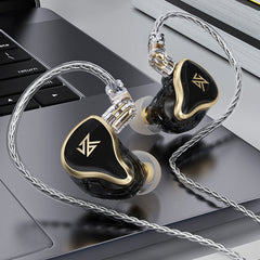 KZ ZAS 16-unit Ring Iron In-ear Wired Earphone,, ZAS Mic Version(Black), ZAS Standard Version(White), ZAS Standard Version(Black), ZAS Mic Version(White)