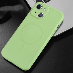Liquid Silicone Full Coverage Shockproof Magsafe Case, For iPhone 13 mini, For iPhone 13, For iPhone 13 Pro