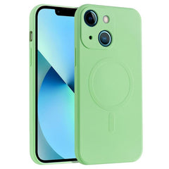Liquid Silicone Full Coverage Shockproof Magsafe Case, For iPhone 13 mini, For iPhone 13, For iPhone 13 Pro