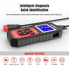 KONNWEI KW460 Car 2.8 inch 12V Lead-acid Battery Tester Fault Diagnosis Instrument, KW460