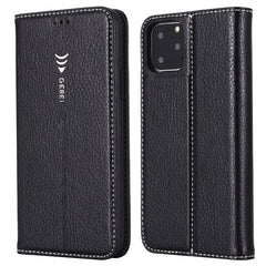 GEBEI PU+TPU Horizontal Flip Protective Case with Holder & Card Slots, For iPhone 11 Pro, For iPhone 11, For iPhone 11 Pro Max, For iPhone XS / X