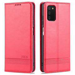 AZNS Magnetic Calf Texture Horizontal Flip Leather Case with Card Slots & Holder & Wallet, For Samsung Galaxy A03s 166mm
