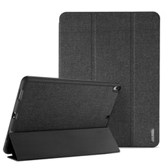 DUX DUCIS Domo Series Horizontal Flip Magnetic TPU + PU Leather Tablet Case with Three-folding Holder & Pen Slot, For iPad Pro 12.9 inch 2017