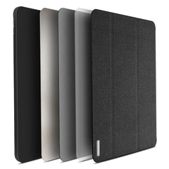 DUX DUCIS Domo Series Horizontal Flip Magnetic TPU + PU Leather Tablet Case with Three-folding Holder & Pen Slot, For iPad Pro 12.9 inch 2017