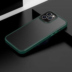 Frosted Back Shockproof Phone Case, For iPhone 12 / 12 Pro, For iPhone 12 Pro Max, For iPhone 11, For iPhone 11 Pro