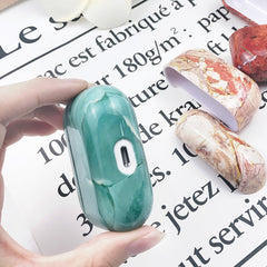 For AirPods Pro Marble Water Sticker Wireless Earphone Protective Case, For AirPods Pro