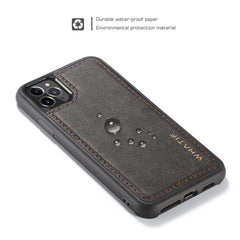 WHATIF Kraft Paper TPU + PC Full Coverage Protective Case, For iPhone 11 Pro, For iPhone 11 Pro Max