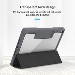 Mutural Horizontal Flip PC + TPU + PU Leather Case with Holder & Pen Slot, For iPad 10.2, For iPad 9.7, For iPad Pro 10.5