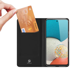DUX DUCIS Skin Pro Series Shockproof Horizontal Flip Leather Phone Case, For Samsung Galaxy A53 5G