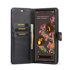 DG.MING Crazy Horse Texture Detachable Magnetic Leather Phone Case, For Google Pixel 6, For Google Pixel 6 Pro