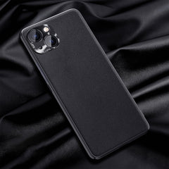 Plain Skin Leather Case, For iPhone 13 mini, For iPhone 13, For iPhone 13 Pro, For iPhone 13 Pro Max, For iPhone 12 mini, For iPhone 12 Pro Max