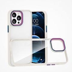 Colorful Metal Lens Ring Phone Case, For iPhone 13 Pro Max, For iPhone 12 mini, For iPhone 12 / 12 Pro