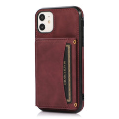 Three-fold Leather Phone Case with Card Slot & Wallet & Holder, For iPhone 11 Pro, For iPhone 11, For iPhone XR, For iPhone 8 Plus & 7 Plus