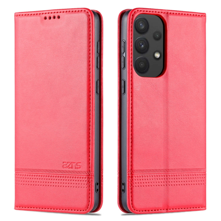 AZNS Magnetic Calf Texture Horizontal Flip Leather Phone Case, For Samsung Galaxy A53 5G