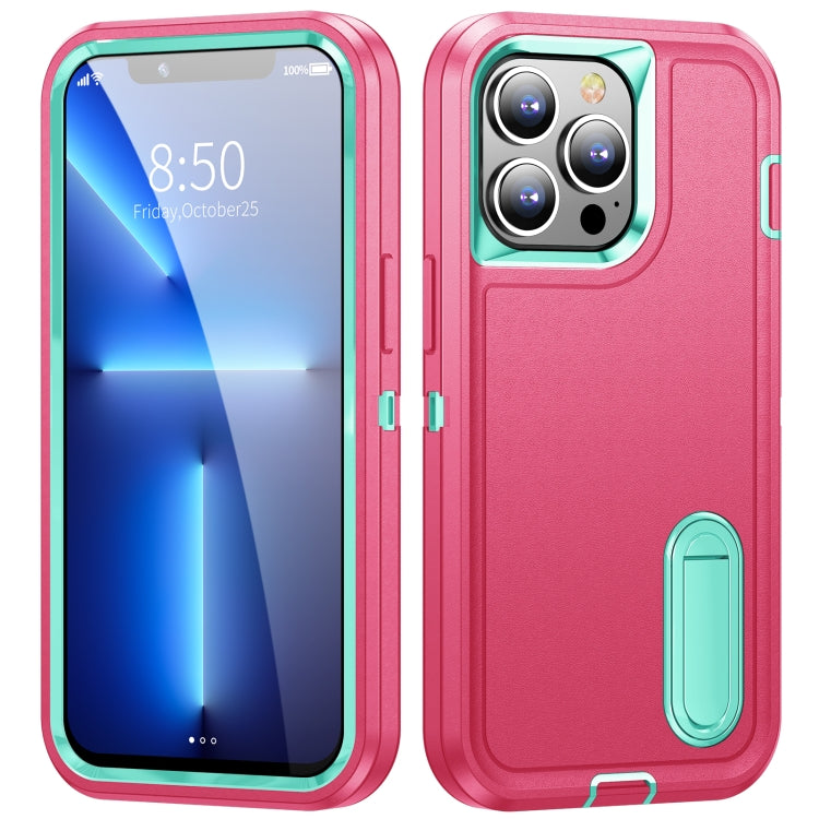 3 in 1 Rugged Holder Phone Case, For iPhone 11 Pro Max