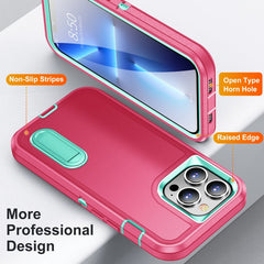 3 in 1 Rugged Holder Phone Case, For iPhone 11 Pro Max
