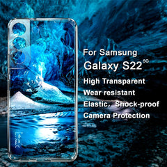 IMAK UX-5 Series Transparent TPU Phone Case, For Samsung Galaxy S22 5G, For Samsung Galaxy S22+ 5G, For Samsung Galaxy S22 Ultra 5G