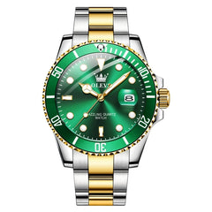 OLEVS 5885 Men Fashion Waterproof Luminous Quartz Watch, EDA00268001C, EDA00268001D, EDA00268001E, EDA00268001A, EDA00268001B