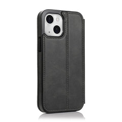 Knight Magnetic Suction Leather Phone Case, For iPhone 13 mini, For iPhone 13, For iPhone 13 Pro, For iPhone 13 Pro Max