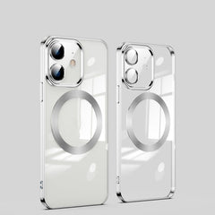 MagSafe Magnetic Electroplated Phone Case, For iPhone 12 mini, For iPhone 12, For iPhone 12 Pro, For iPhone 12 Pro Max