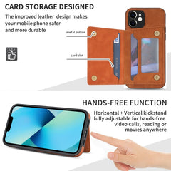 Line Card Holder Phone Case, For iPhone 12 mini, For iPhone 12, For iPhone 12 Pro, For iPhone 12 Pro Max